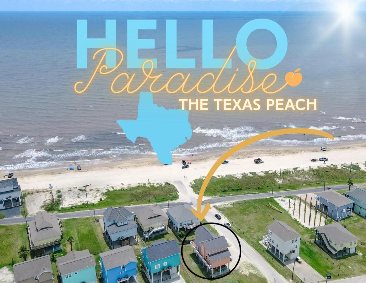 Spring Break Specials! Front Row Views - Tiki Bar - Playground Villa Bolivar Peninsula Eksteriør bilde